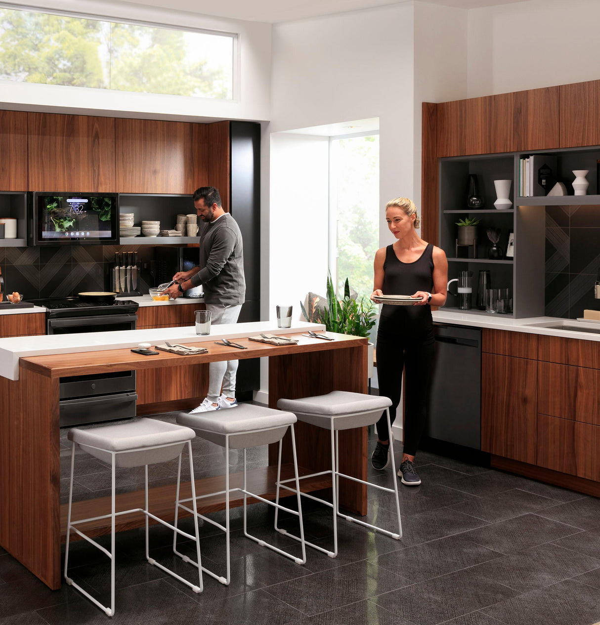 GE Profile™ ENERGY STAR® Top Control with Stainless Steel Interior Dishwasher with Sanitize Cycle & Dry Boost with Fan Assist
