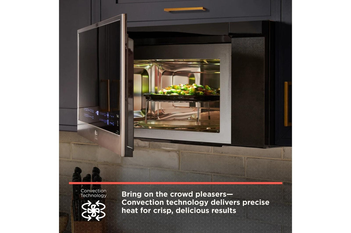 LG STUDIO 1.7 cu. ft. Over-the-Range Convection Microwave Oven with Air Fry