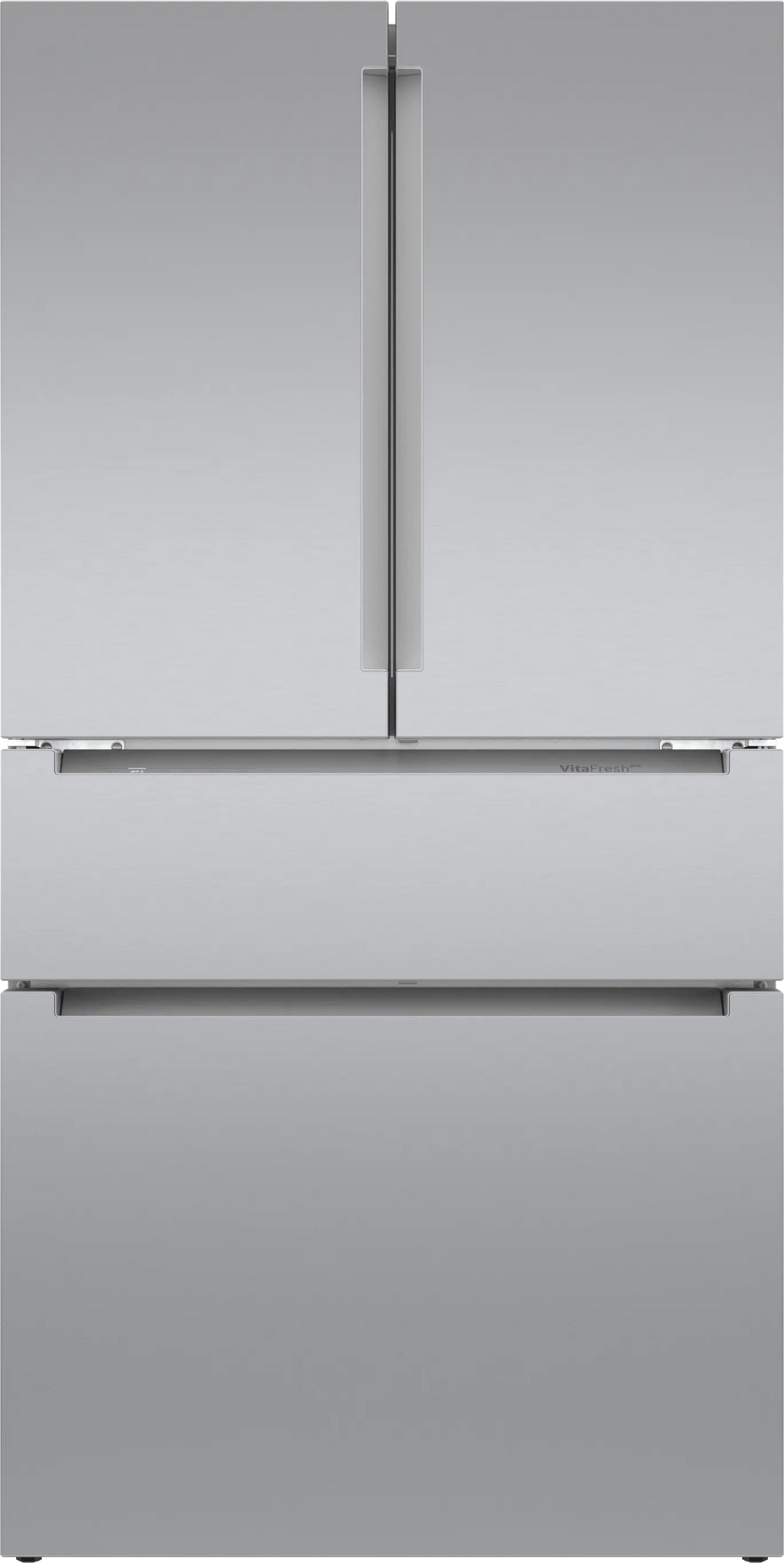 800 Series French Door Bottom Mount Refrigerator 36" Stainless steel (with anti-fingerprint)