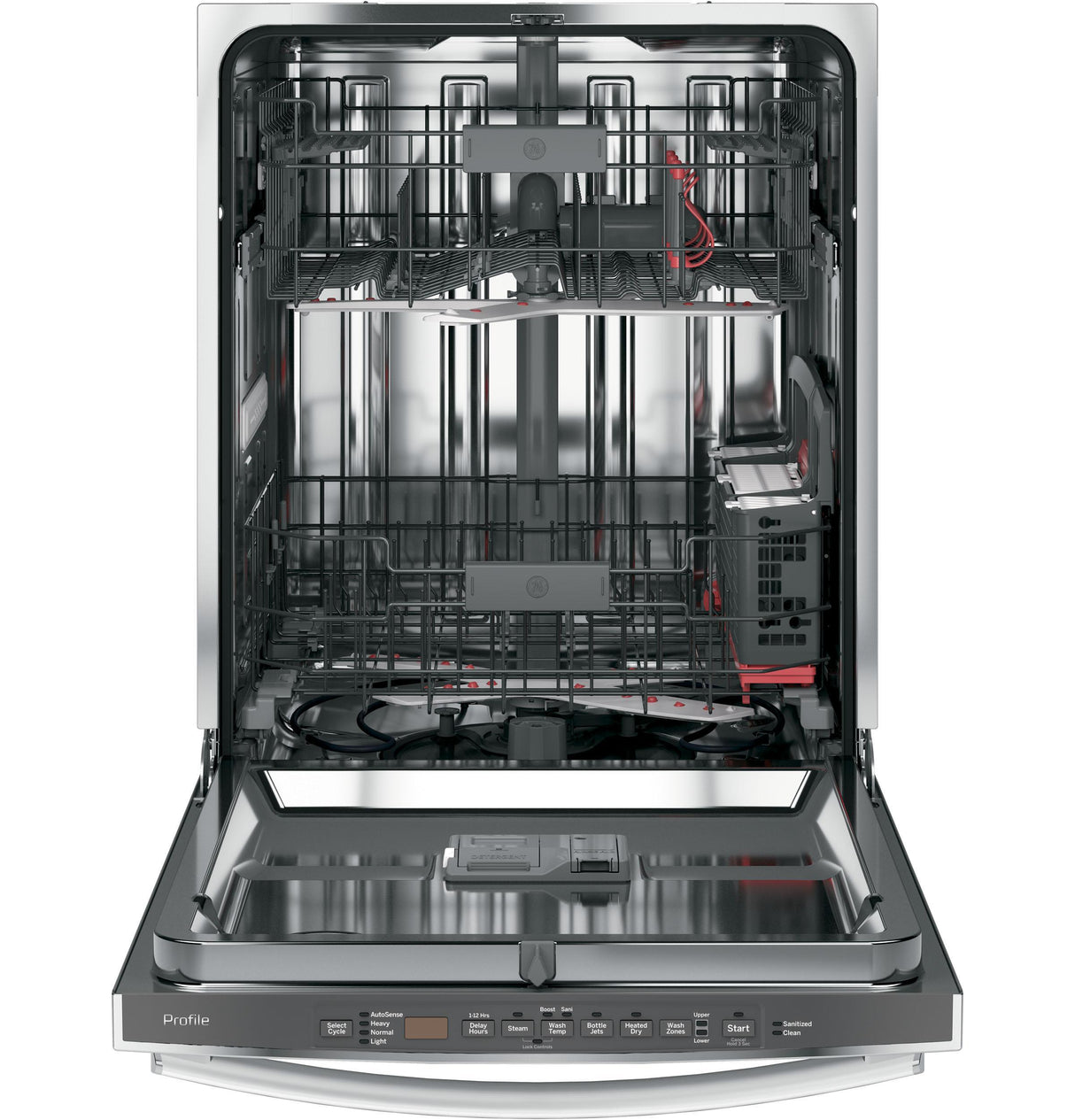 GE Profile™ Stainless Steel Interior Dishwasher with Hidden Controls