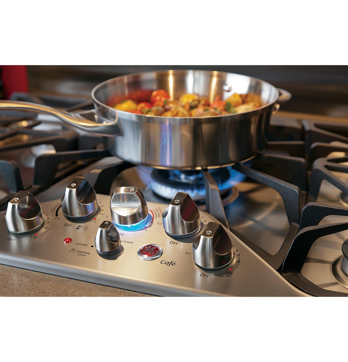 GE Cafe™ Series 36" Built-In Gas Cooktop