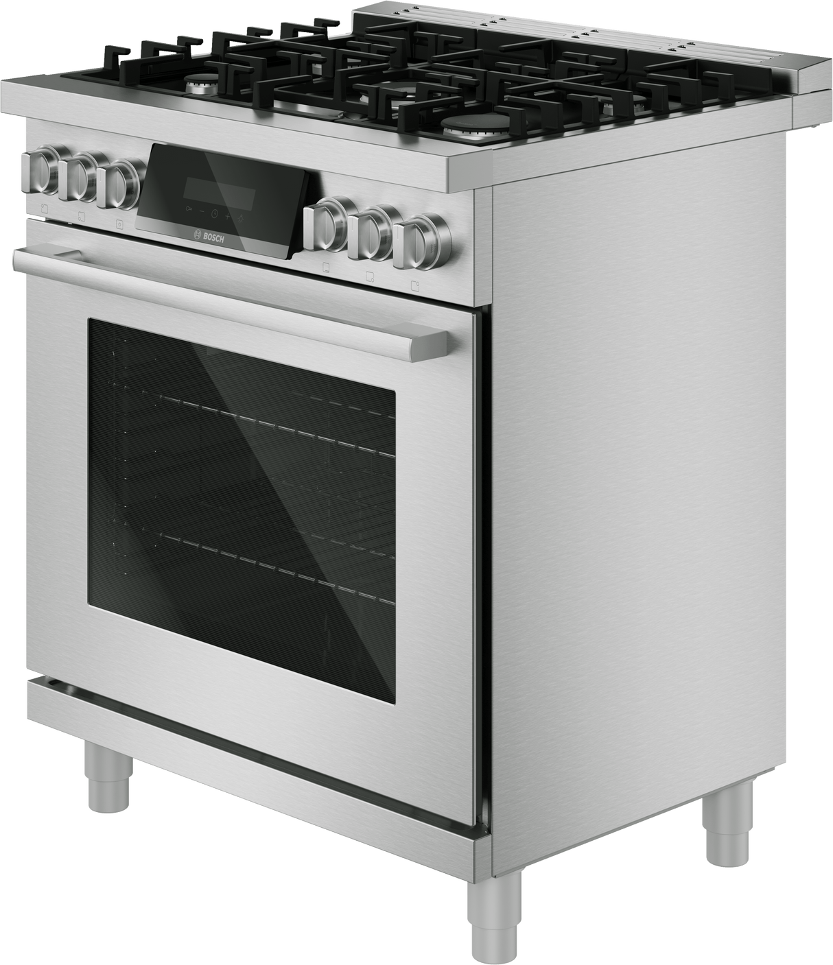 800 Series, Gas freestanding range, 30'', Stainless steel