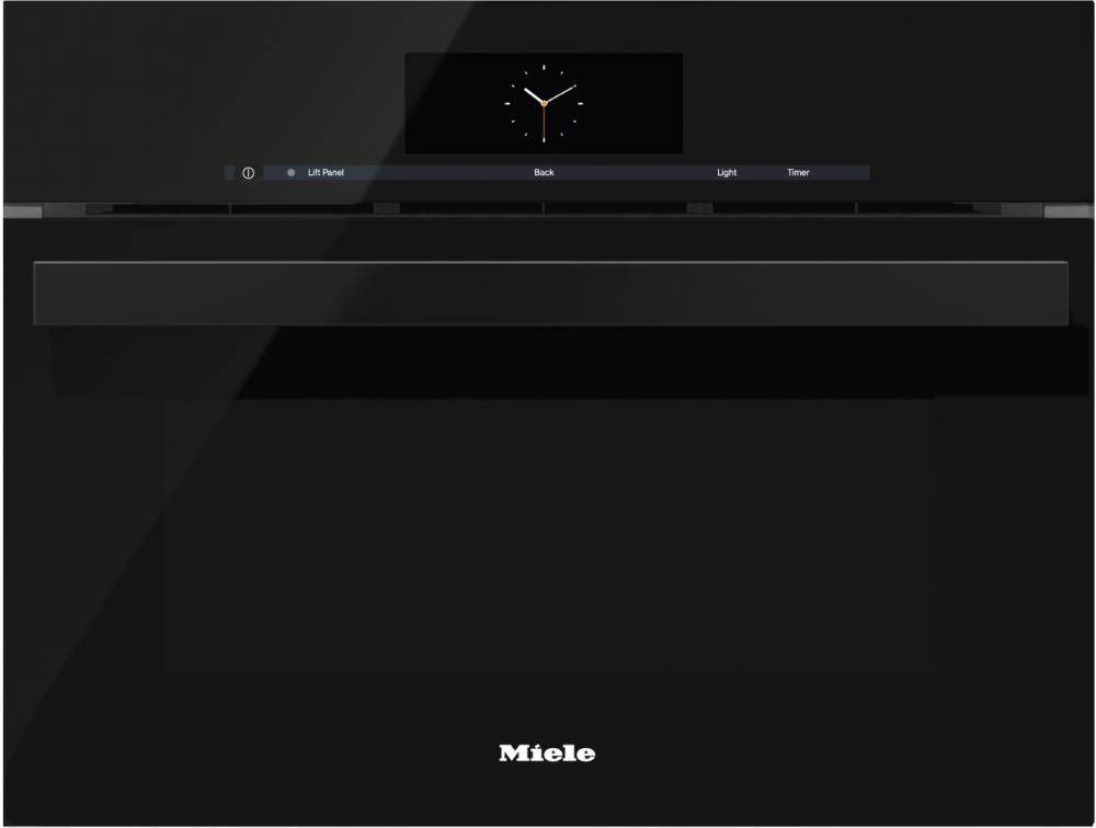 24" DGC 6800 XL PureLine Obsidian Black M Touch Combi-Steam Oven
