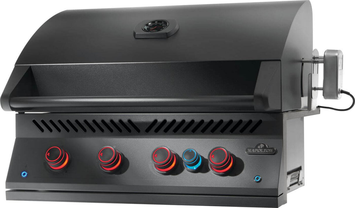 Built-In 700 Series 32 with Infrared Rear Burner , Natural Gas, Matte/Matt Black