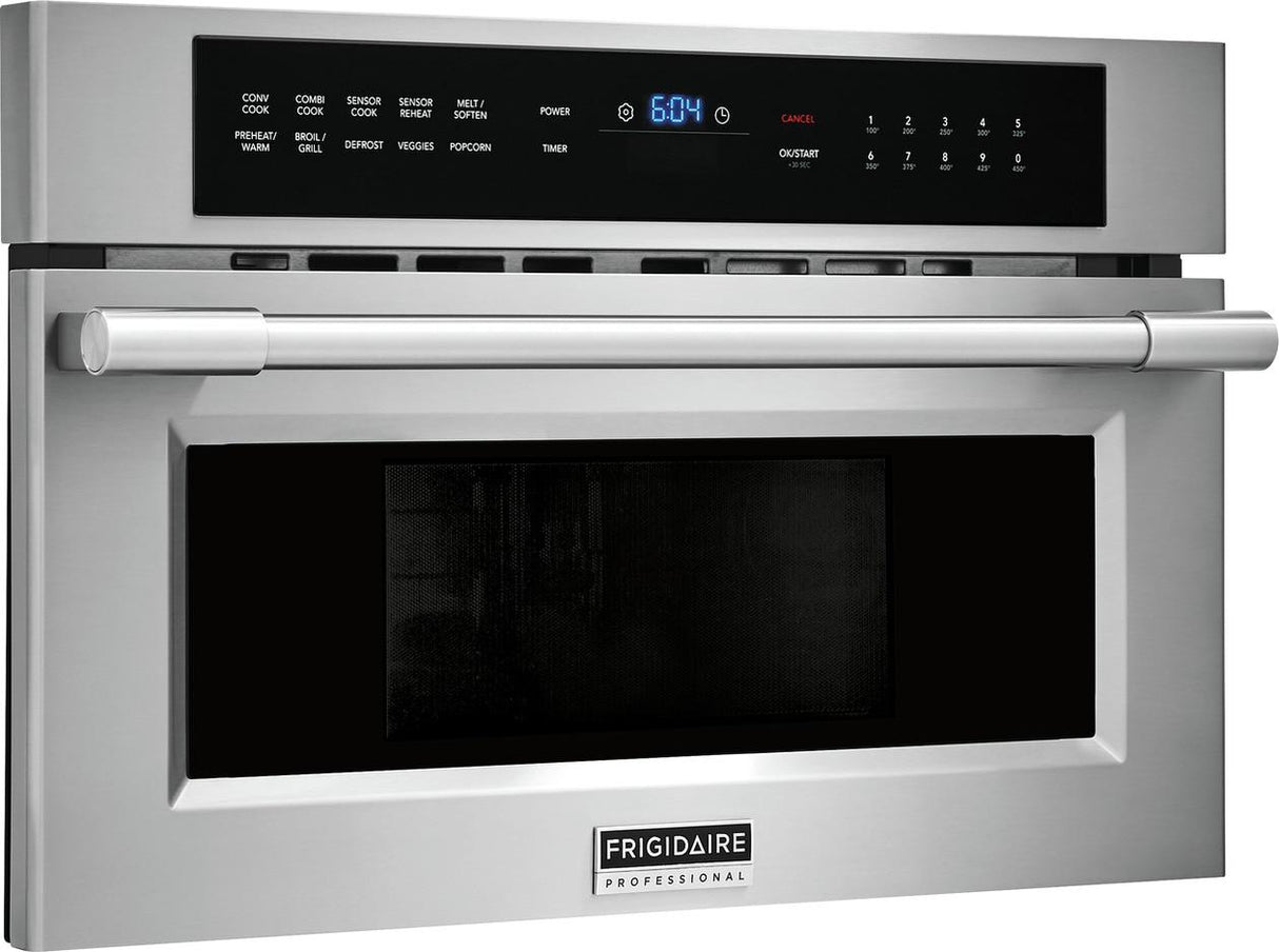 Frigidaire Professional 30" Built-In Convection Microwave Oven with Drop-Down Door