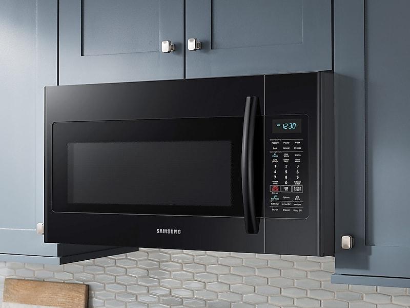 1.8 cu. ft. Over-the-Range Microwave with Sensor Cooking in Black