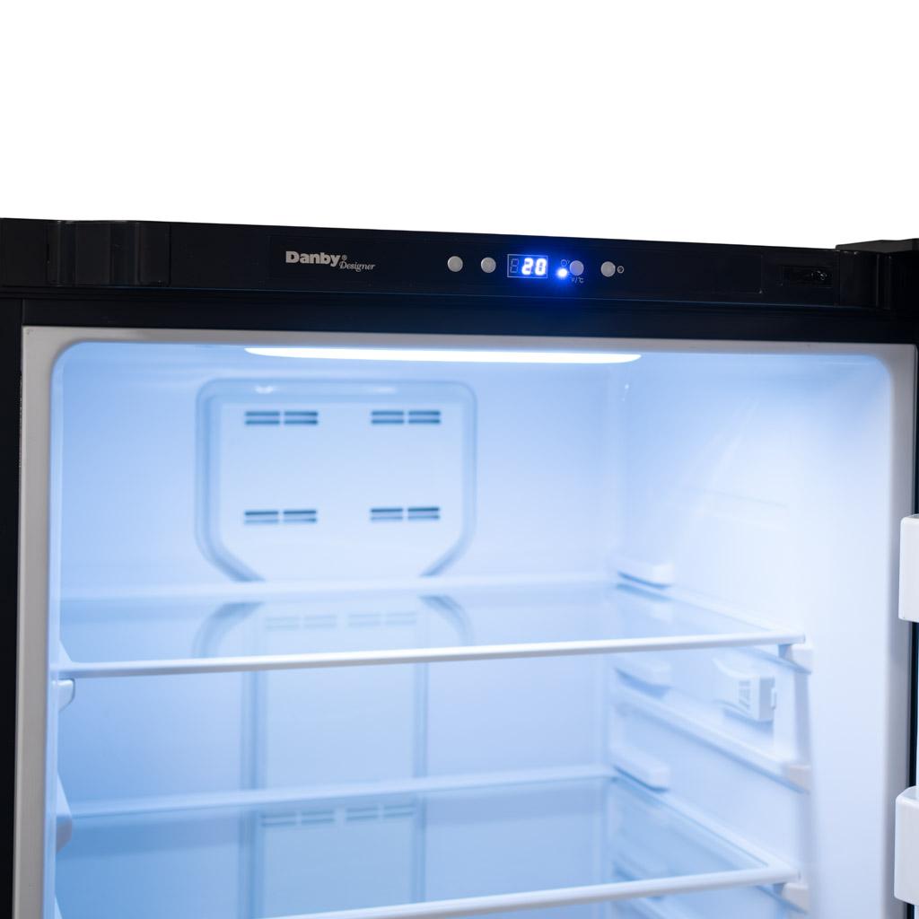 Danby Designer 16.7 cu. ft. Upright Freezer in Stainless Steel Look