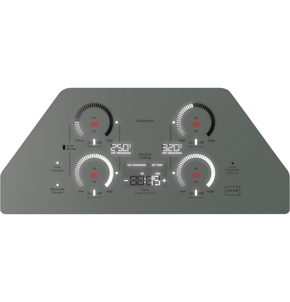 Café™ Series ENERGY STAR® 30" Built-In Touch Control Induction Cooktop