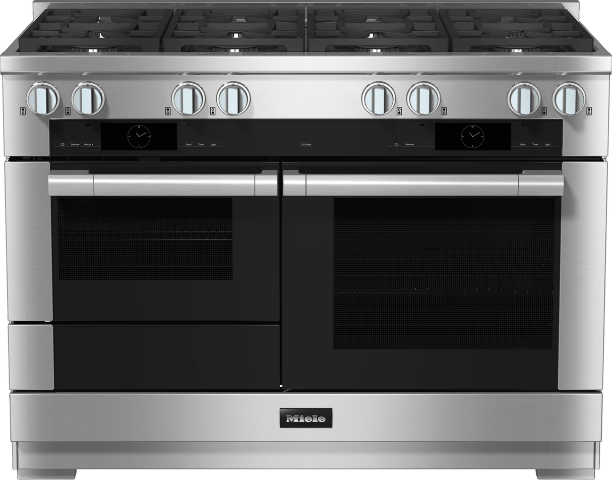 HR 1954-3 G DF Clean Touch Steel - 48 inch range Dual Fuel model with M Touch controls