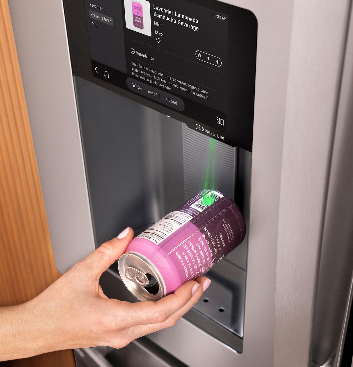 GE Profile™ ENERGY STAR® 22.4 Cu. Ft. Smart Counter-Depth 4-Door French-Door Refrigerator with Kitchen Assistant™