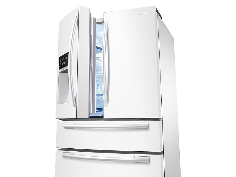 25 cu. ft. 4-Door French Door Refrigerator in White