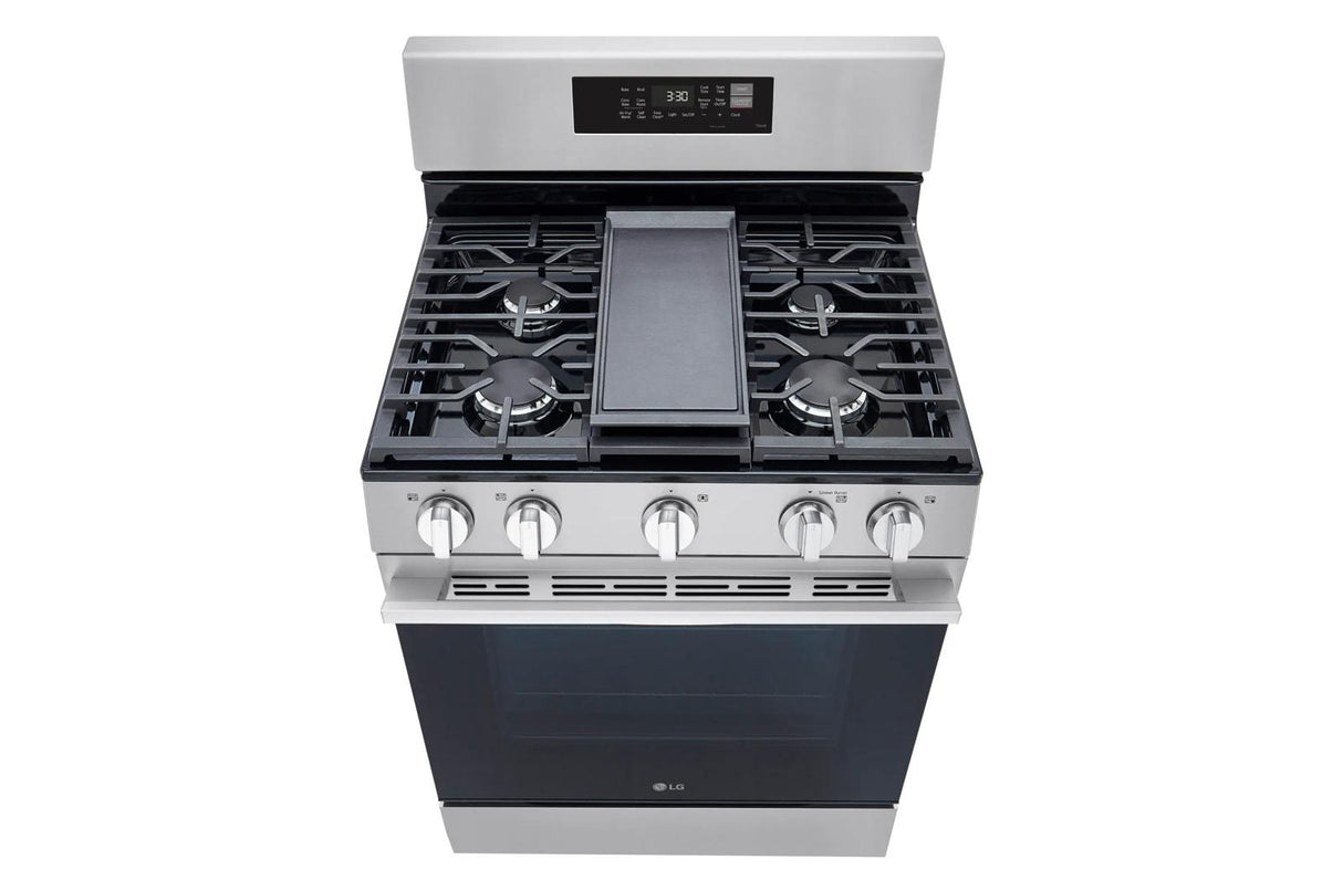 6.3 cu. ft. Smart Wi-Fi Enabled Probake Convection® Gas Range with Air Fry & EasyClean®