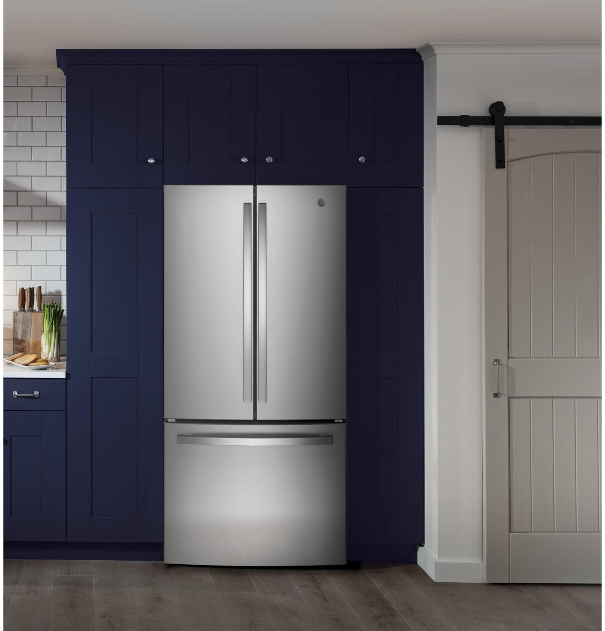 GE® ENERGY STAR® 18.6 Cu. Ft. Counter-Depth French-Door Refrigerator