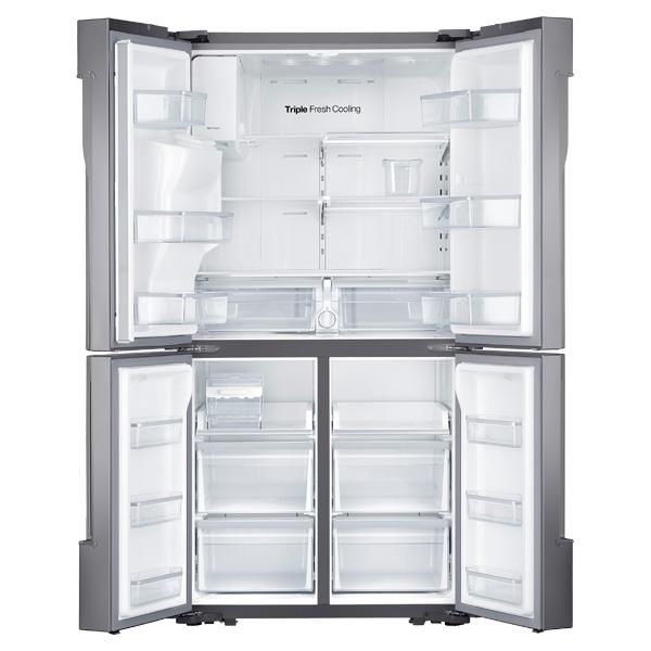 36" Wide, 30 cu. ft. Capacity 4-Door Flex French Door Refrigerator with FlexZone