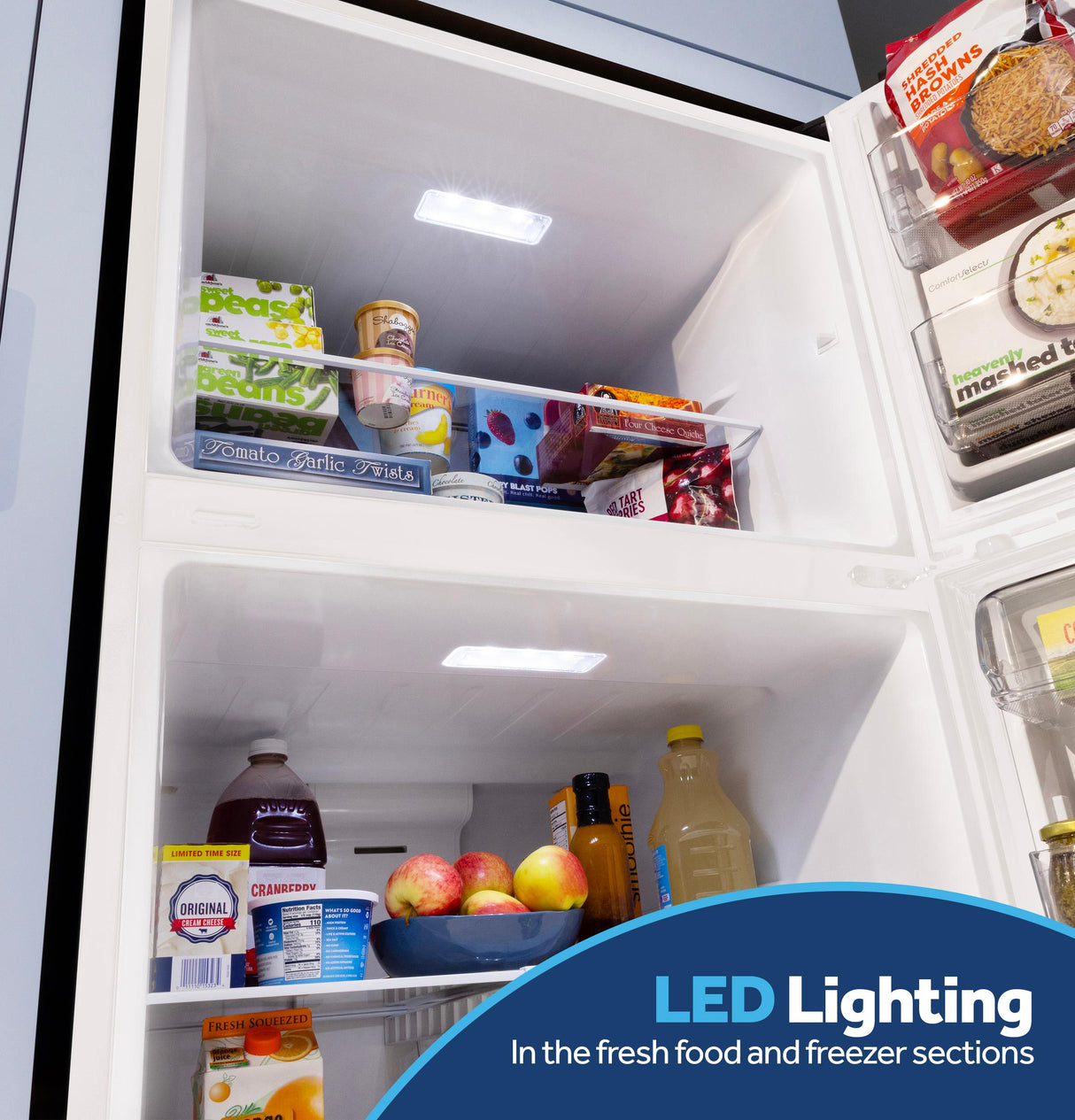 GE® 21 Cu. Ft. Garage Ready Top-Freezer Refrigerator