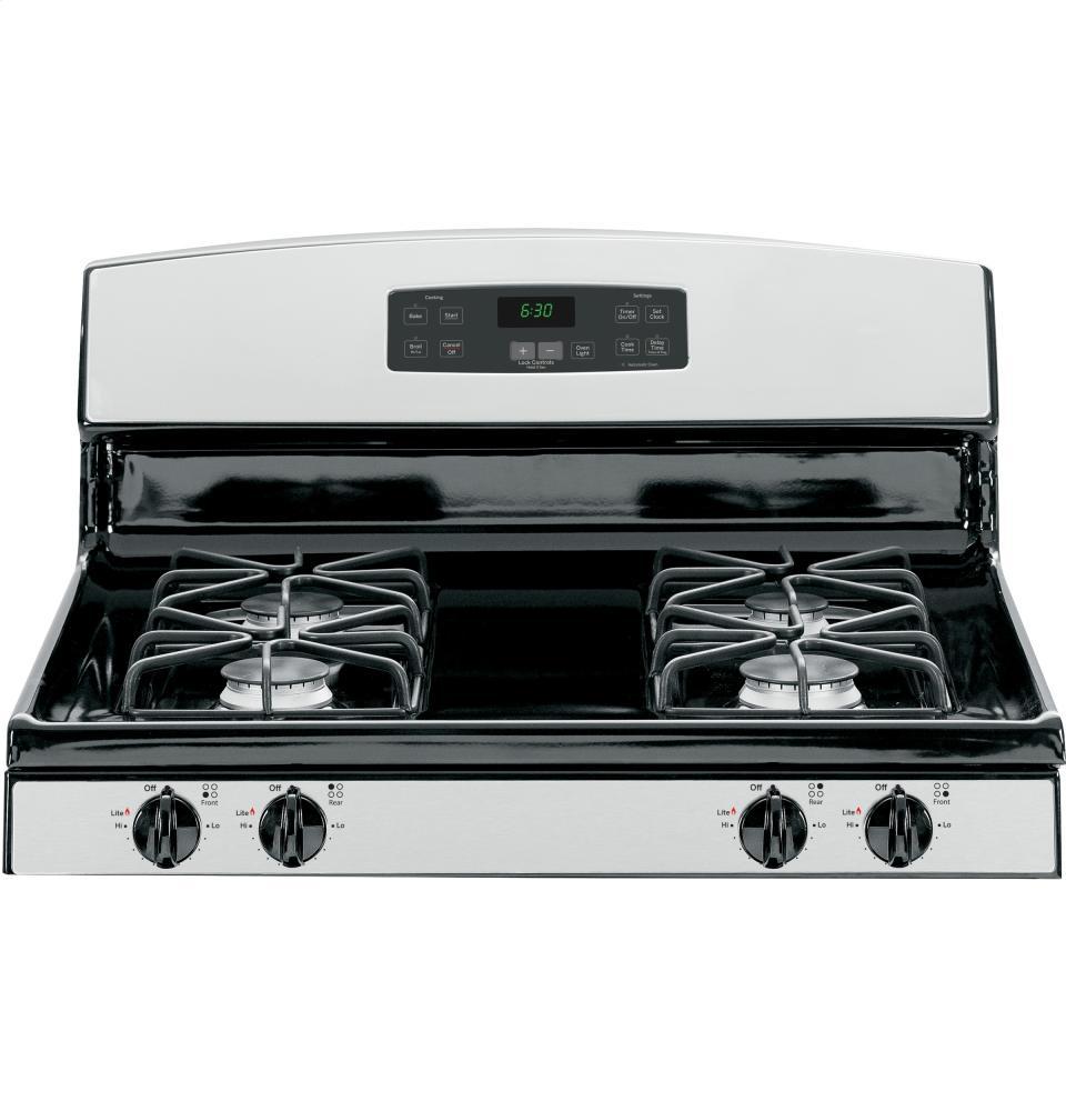 GE® 30" Free-Standing Gas Range