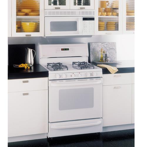 GE Profile Performance Spectra 30" Free-Standing Smooth-Top Convection Gas Range