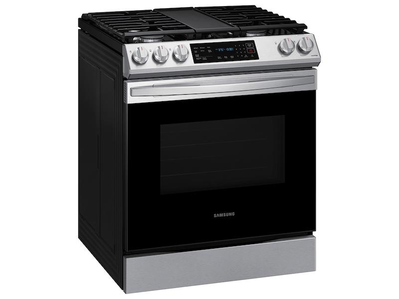 6.0 cu. ft. Smart Slide-in Gas Range with Air Fry & Convection in Fingerprint Resistant Stainless Steel