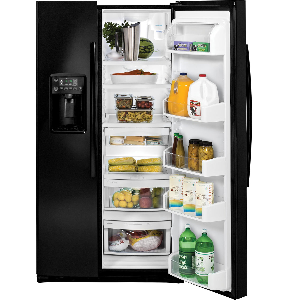 GE® ENERGY STAR® 25.3 Cu. Ft. Side-By-Side Refrigerator
