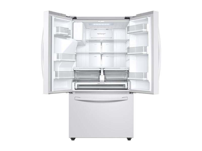28 cu. ft. 3-Door French Door, Full Depth Refrigerator with CoolSelect Pantry™ in White