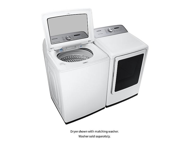 7.4 cu. ft. Gas Dryer with Steam Sanitize+ in White