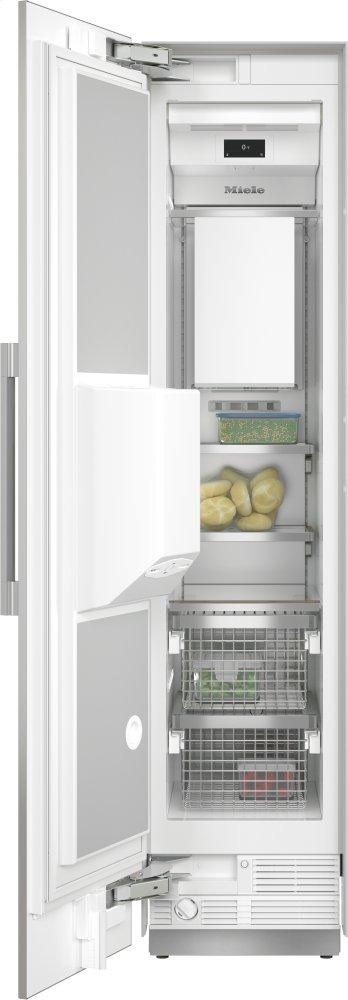 F 2472 SF Stainless steel/CleanSteel - MasterCool™ freezer For high-end design and technology on a large scale.