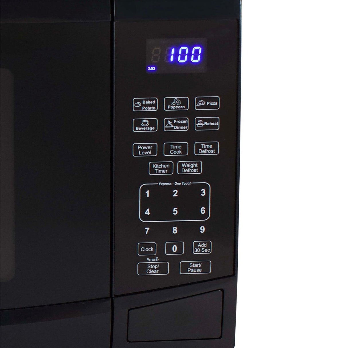 Avanti 0.9 Cu. Ft. Microwave Oven, Digital - Black