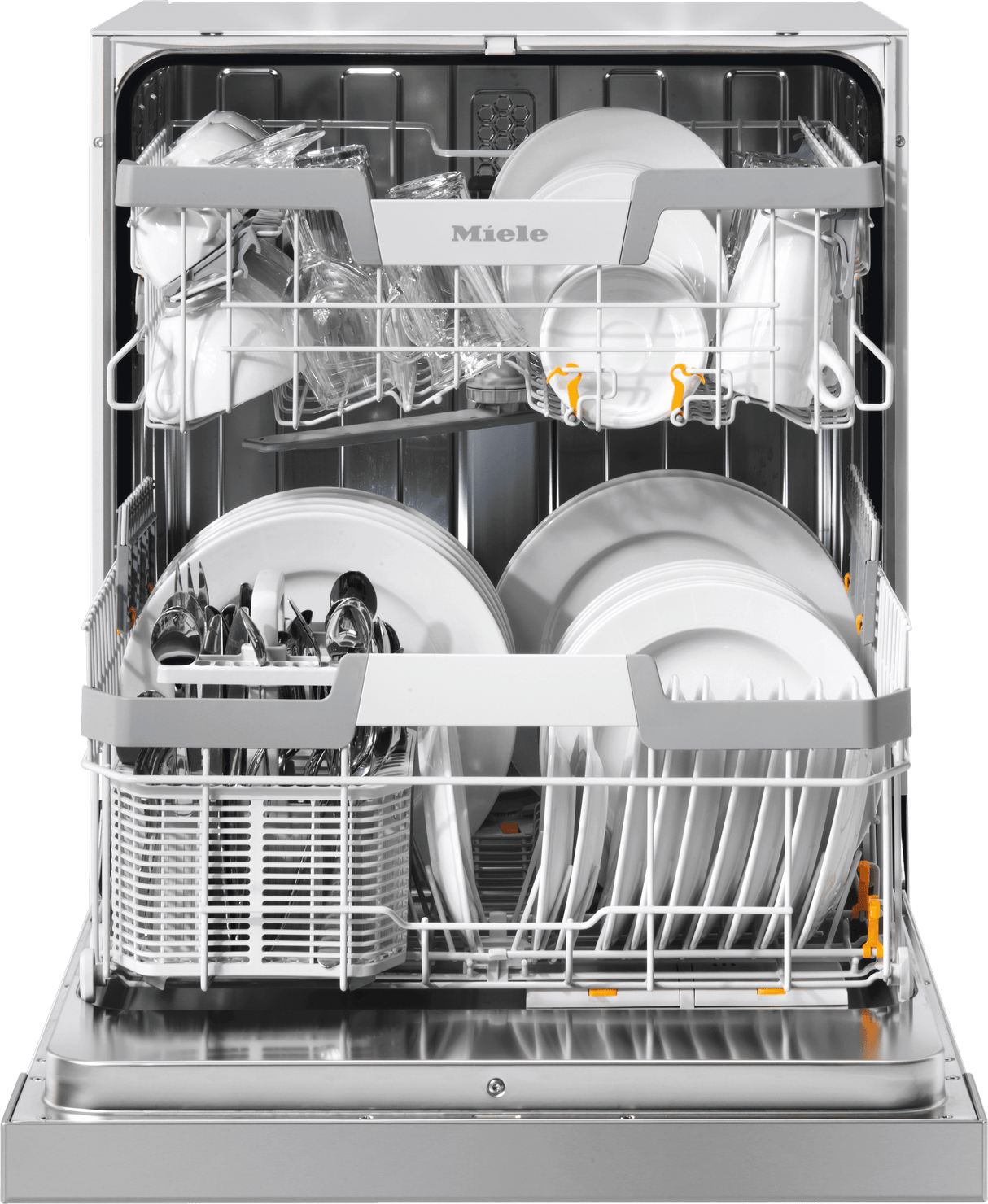 PFD 101 U Stainless steel - Built-under dishwasher, ADA compliant, for large loads of dishware in households, offices and utility areas.