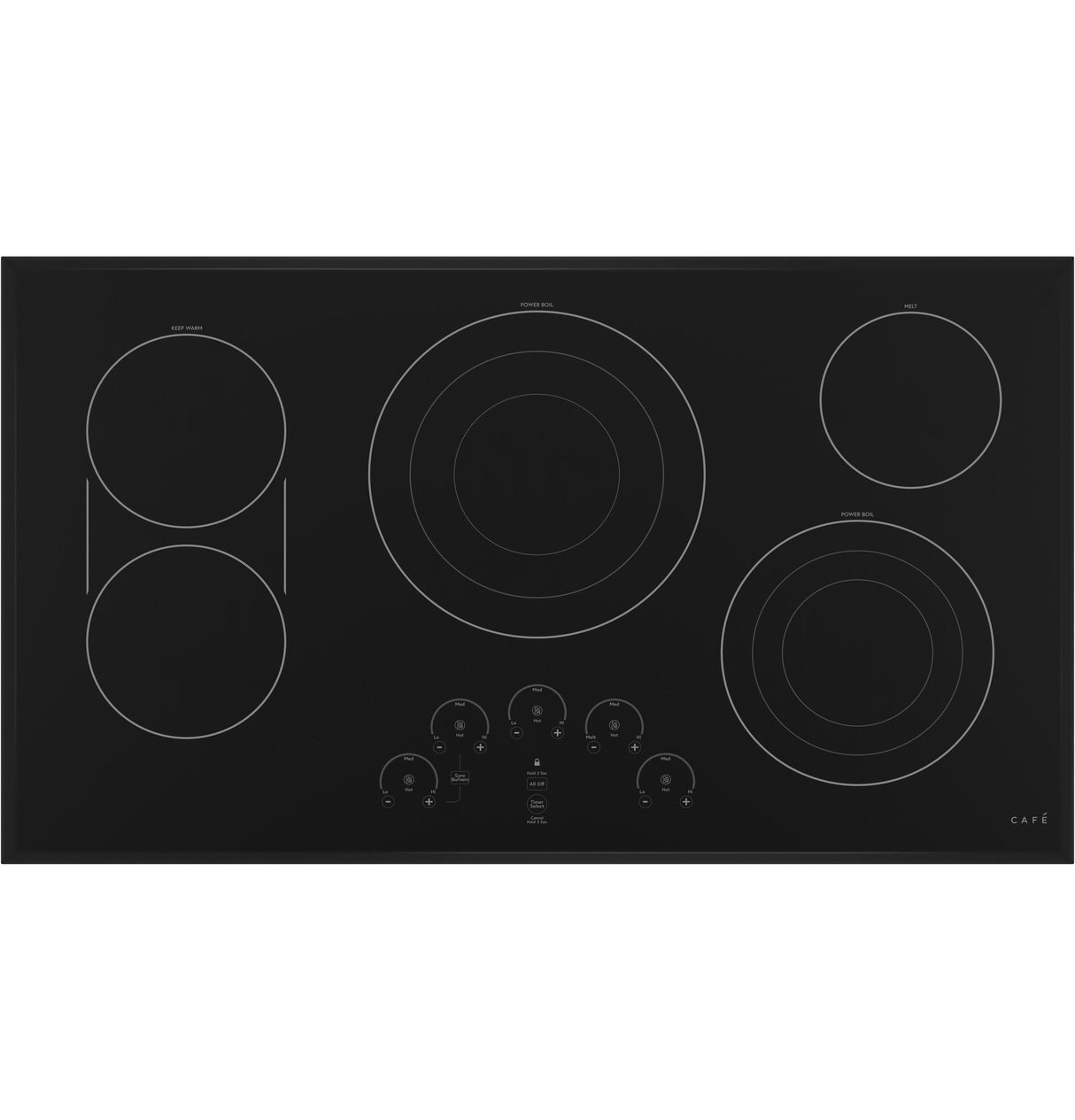 Café™ 36" Touch-Control Electric Cooktop
