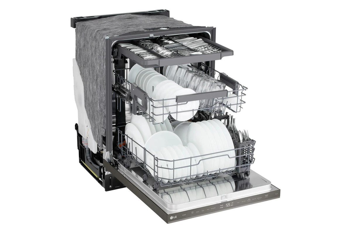 Smart FlushFit™ Top Control Dishwasher with 1-Hour Wash & Dry, QuadWash® Pro, and Dynamic Heat Dry™ w/AutoVent Dry™