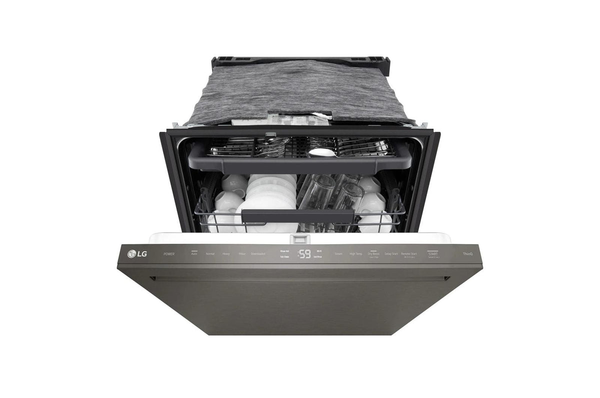 Smart FlushFit™ Top Control Dishwasher with 1-Hour Wash & Dry, QuadWash® Pro, and Dynamic Heat Dry™ w/AutoVent Dry™