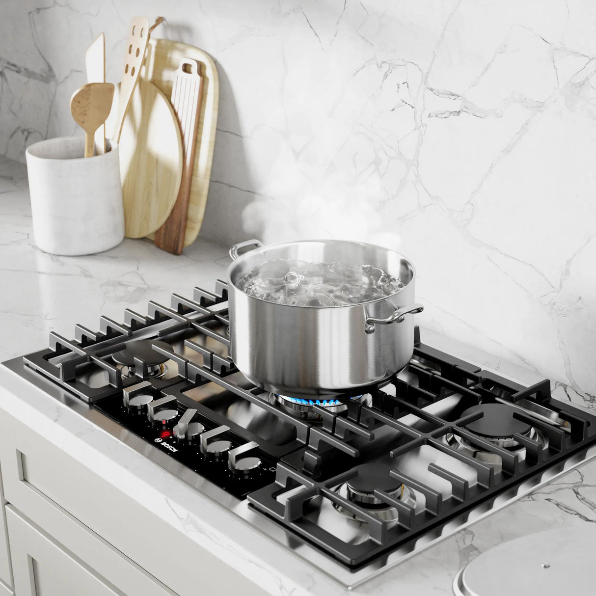 Benchmark™ Gas Cooktop 30'' Stainless steel