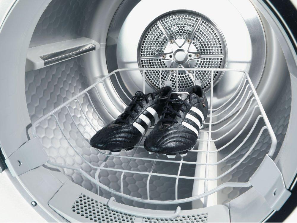 Tumble dryer basket - ideal for sneakers, children's boots, small woollen fabrics, or cuddly toys.