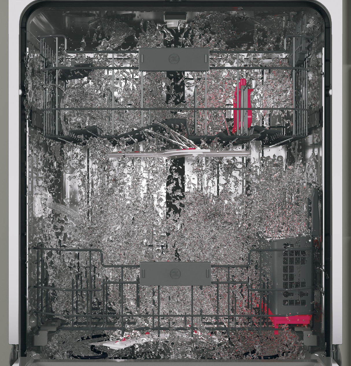 GE Profile™ Stainless Steel Interior Dishwasher with Hidden Controls