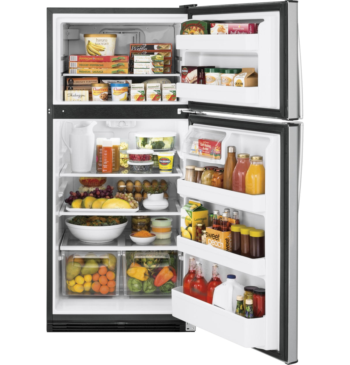 GE® 18.2 Cu. Ft. Top-Freezer Refrigerator
