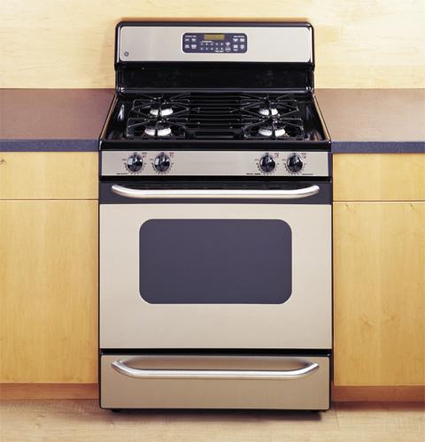 GE® 30" Free-Standing Gas Range with Warming Drawer