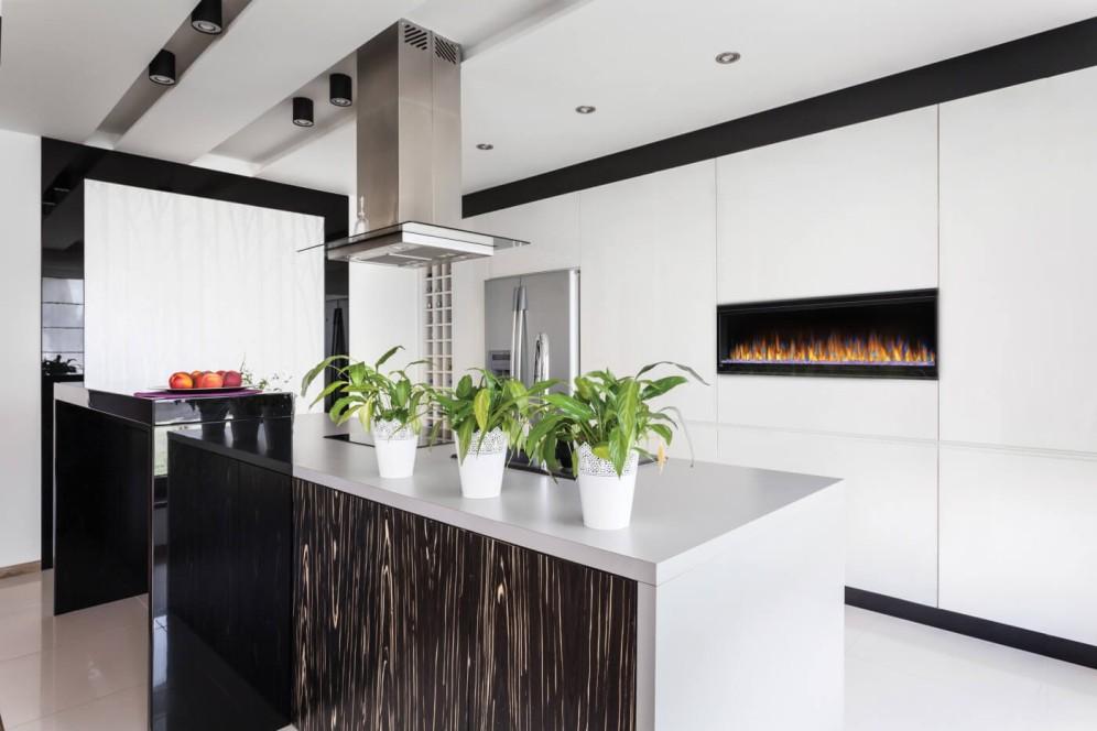 Alluravision 60 Slimline Wall Hanging Electric Fireplace