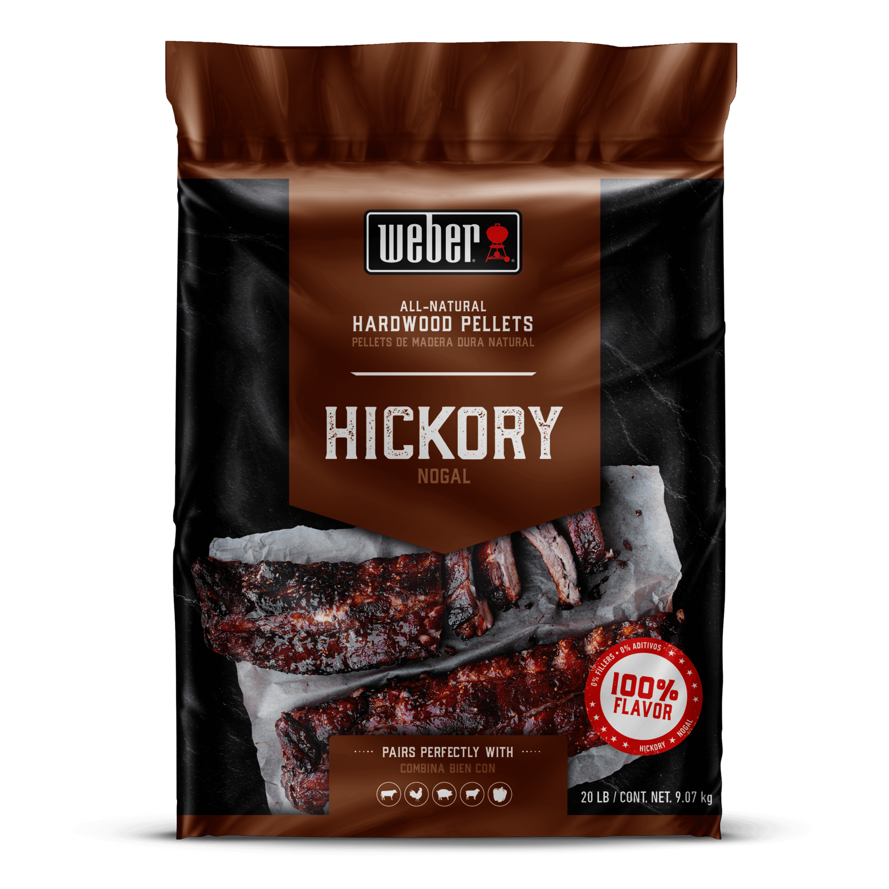 Hickory All-Natural Hardwood Pellets