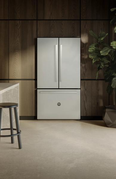 Bertazzoni Professional Series 36 in. 26.2 Cu. Ft. Stainless Steel Counter Depth French Door Refrigerator
