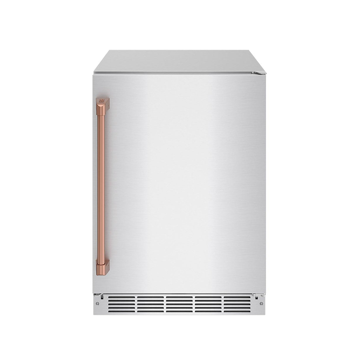 Gordon Ramsay Collection 24 Inch Outdoor Undercounter Beverage Cooler In Stainless Steel/rose Gold