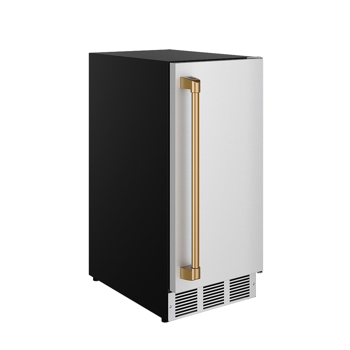 15 Inch Undercounter Built-in/freestanding Ice Maker In Stainless Steel/bronze Gordon Ramsay Series