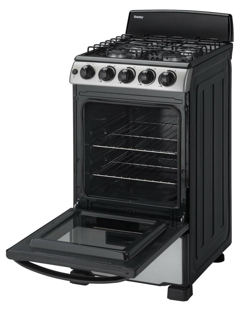 Danby 20" Wide Gas Range in Stainless Steel