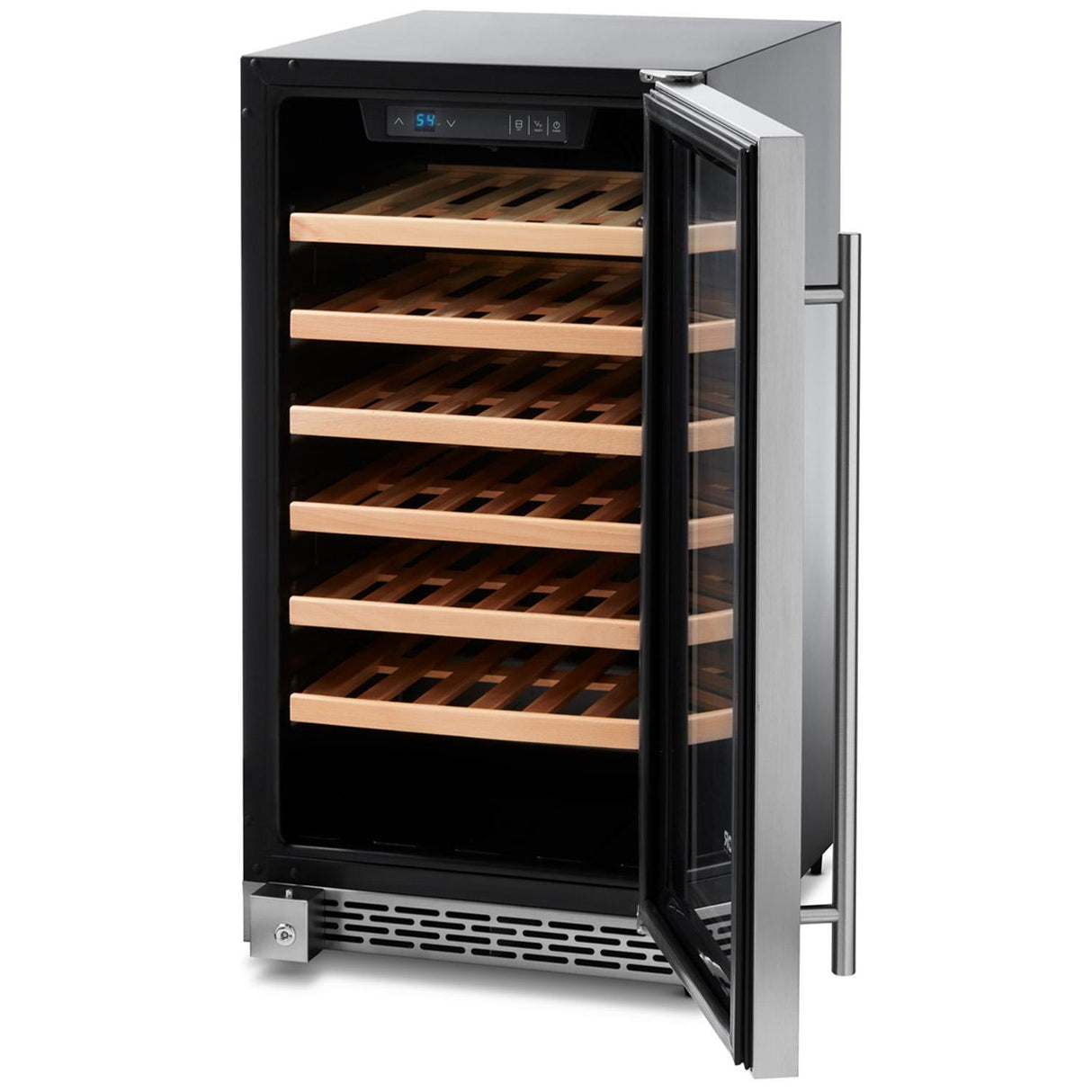 18 Inch Single Zone Built-in/freestanding Wine Cooler, 40 Wine Bottle Capacity