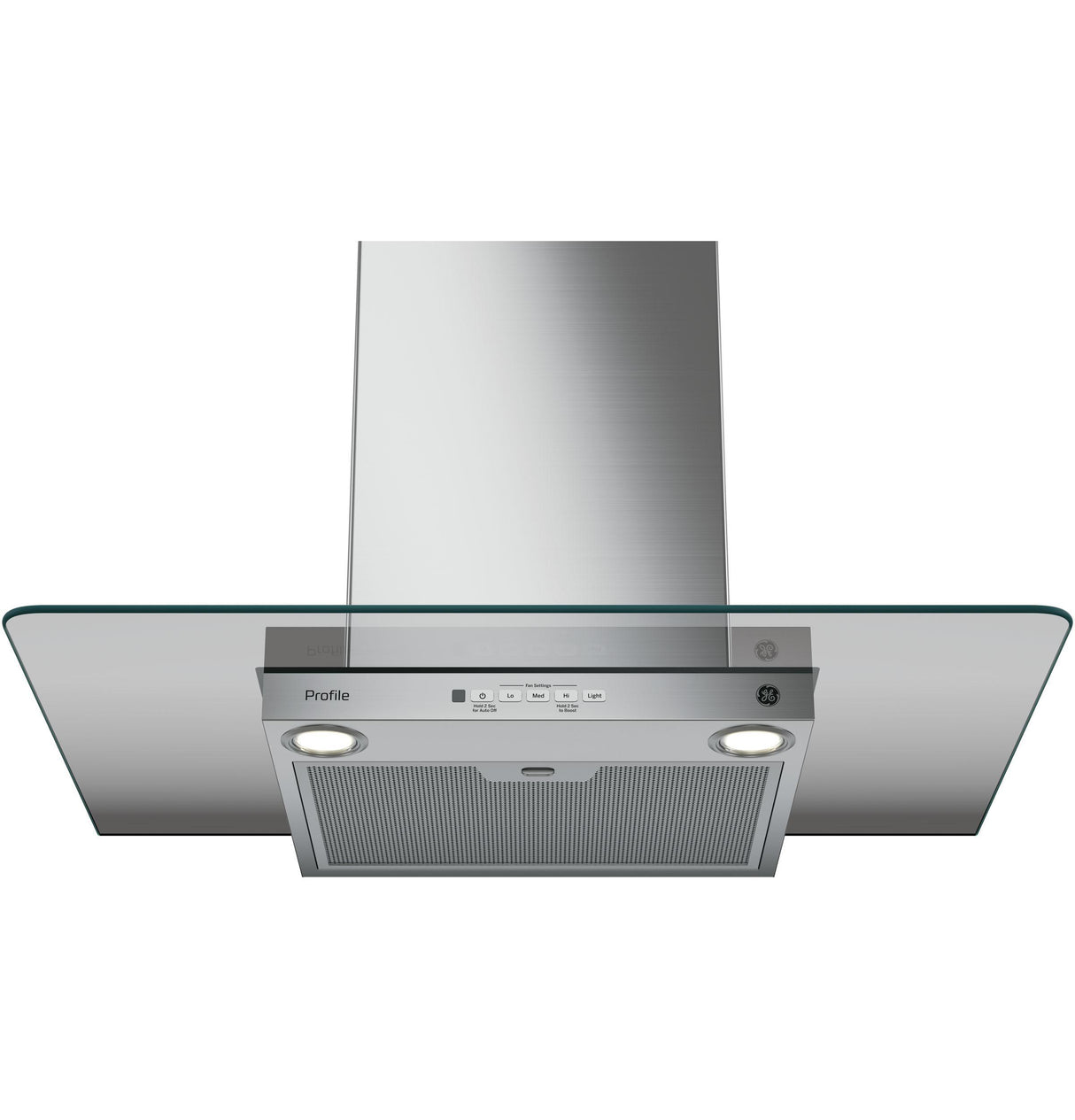 GE Profile™ Series 30" Wall-Mount Glass Canopy Chimney Hood