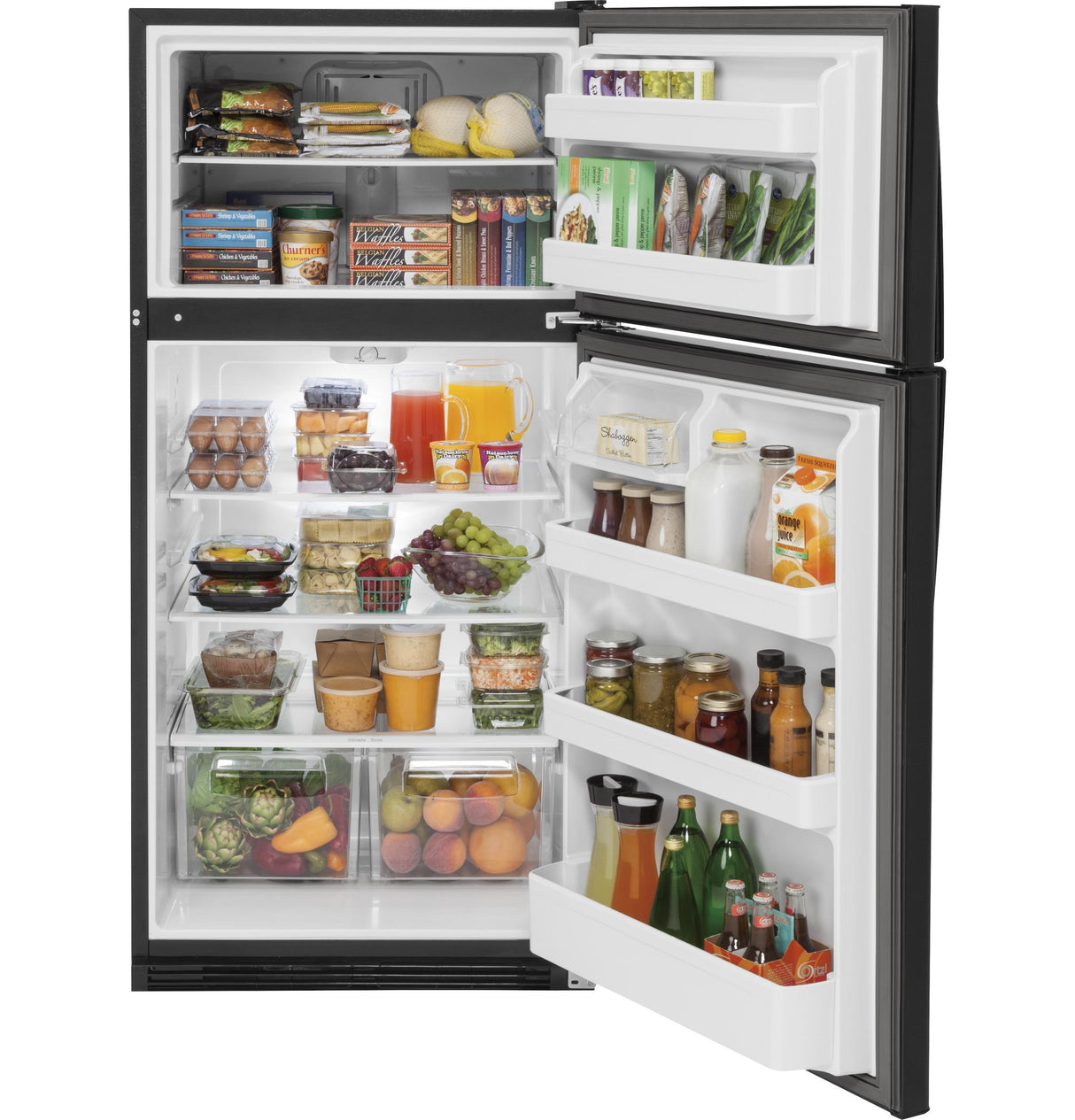 GE® 20.8 Cu. Ft. Top-Freezer Refrigerator