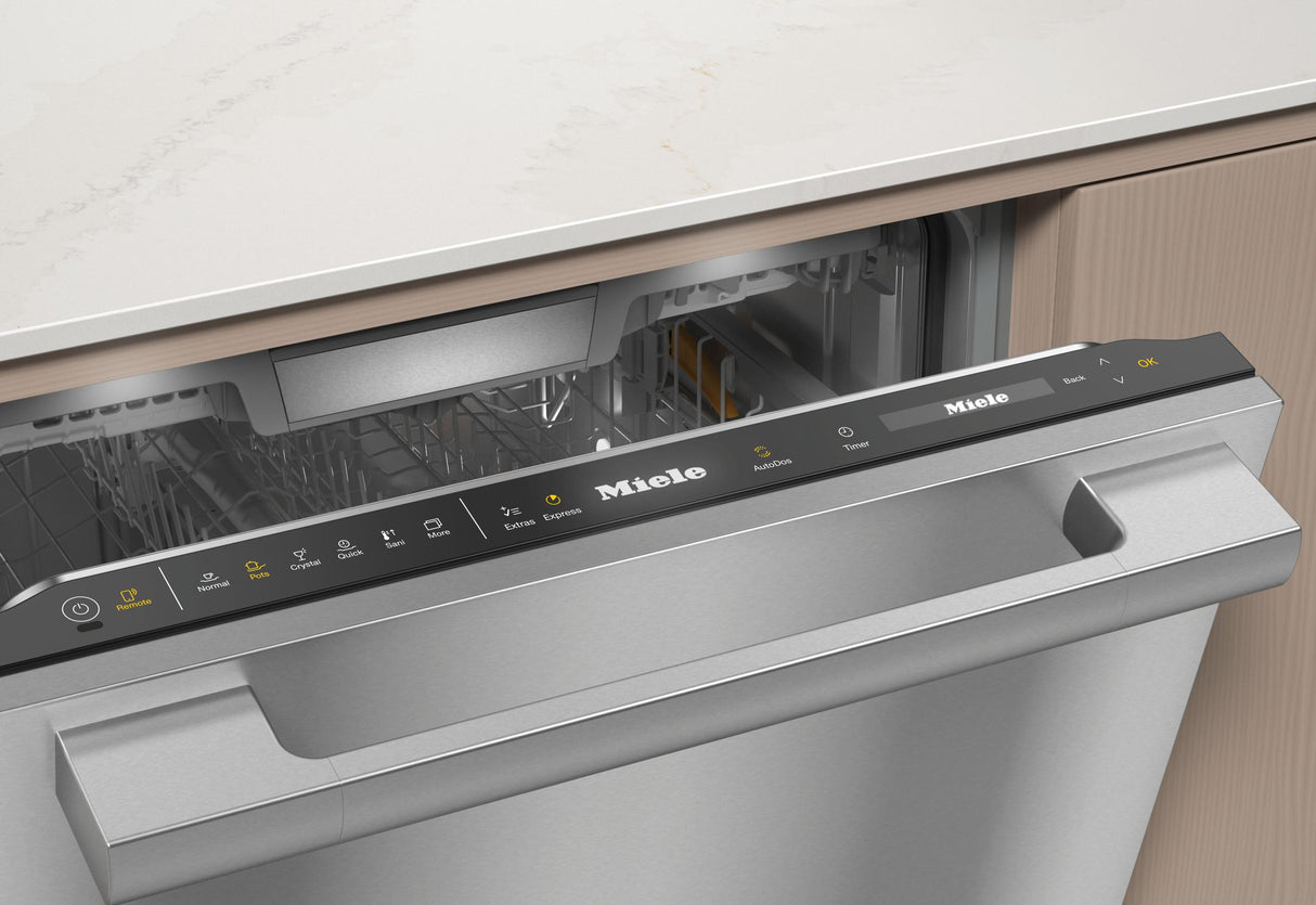 G 7766 SCVi SF AutoDos Obsidian Black - Fully integrated dishwashers in standard size with Automatic Dispensing thanks to AutoDos with integrated PowerDisk.
