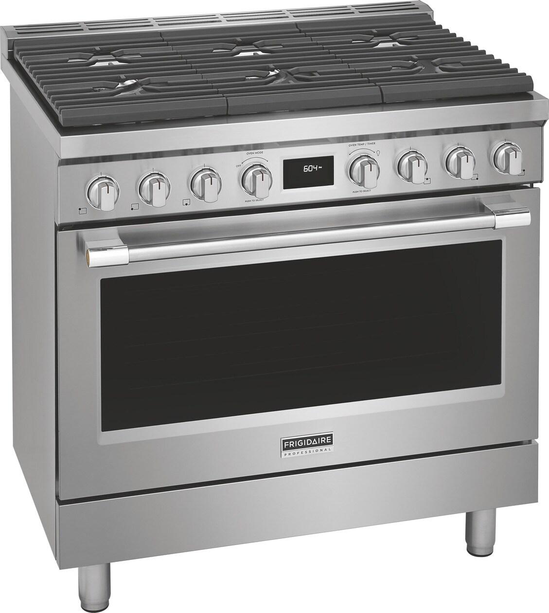 36" Dual-Fuel Freestanding Range