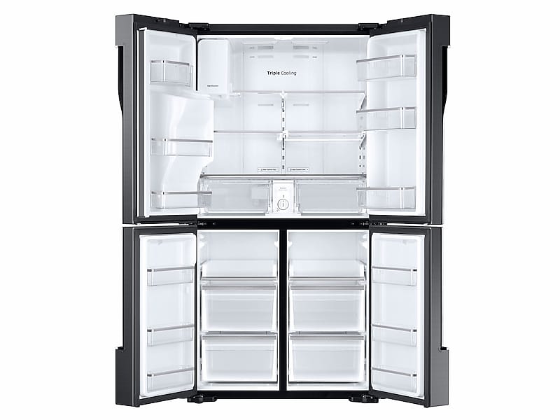 28 cu. ft. 4-Door Flex™ Refrigerator with FlexZone™ in Black Stainless Steel