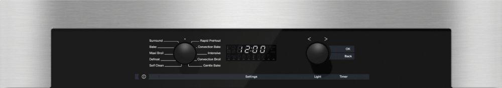H 6180 BP - 30 Inch Convection Oven with Self Clean for easy cleaning.