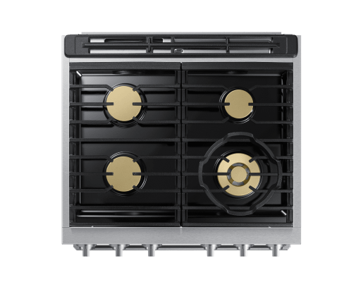 30" Range, Silver Stainless, Natural Gas/Liquid Propane